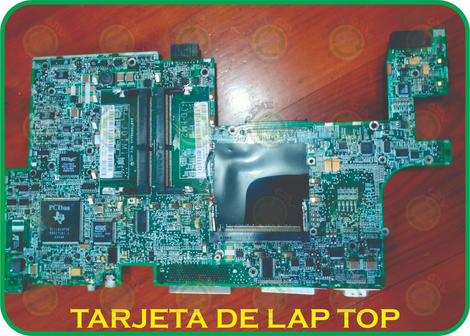 Tarjeta de laptop