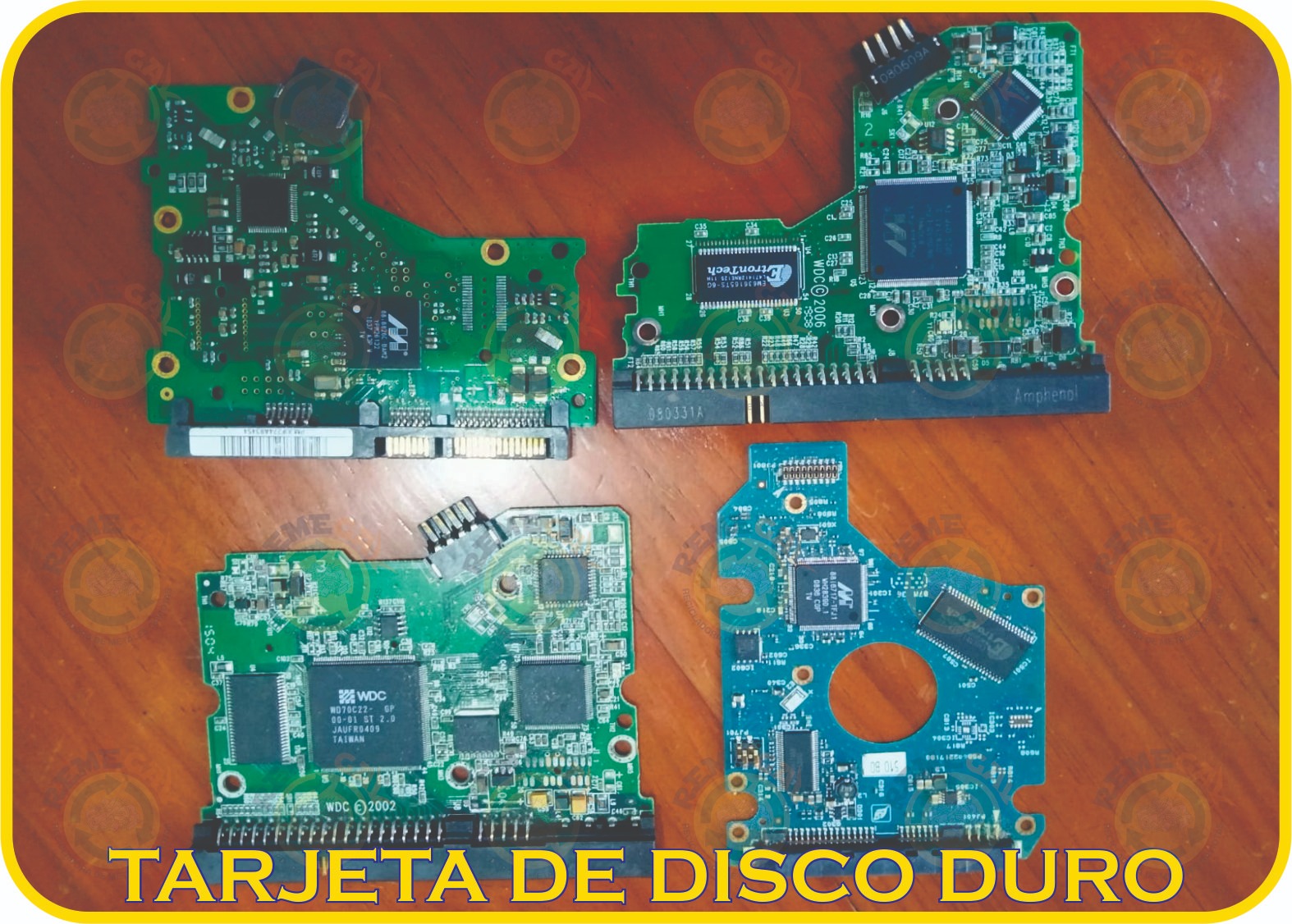 Tarjeta de disco duro
